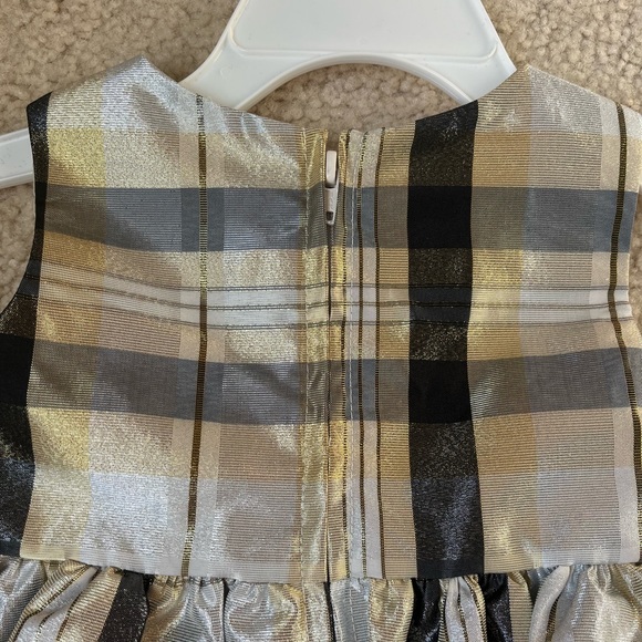 NWT Bonnie Baby Plaid Dress with Coat Size 12 Months - Picture 4 of 7